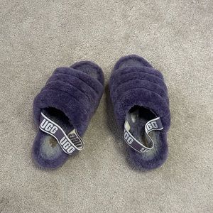 Ugg fluff yeah purple